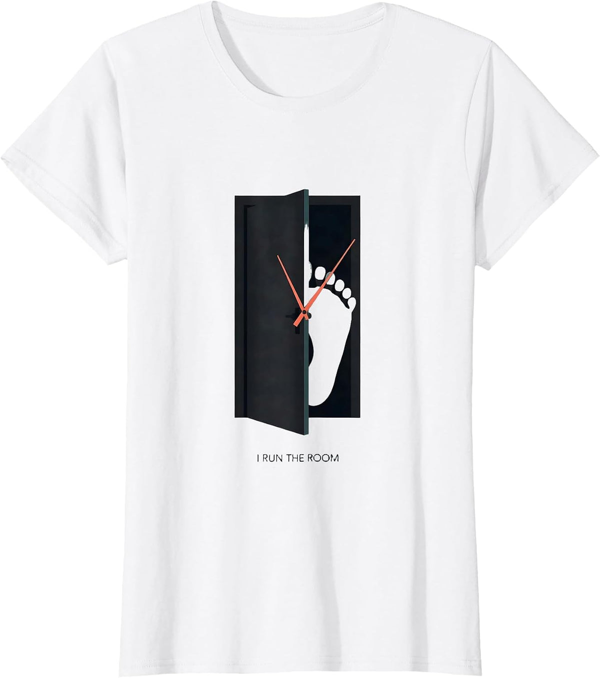Women's I Run The Room OB-GYN Squad Nurse OB Tech Gag Gift T-Shirt - White