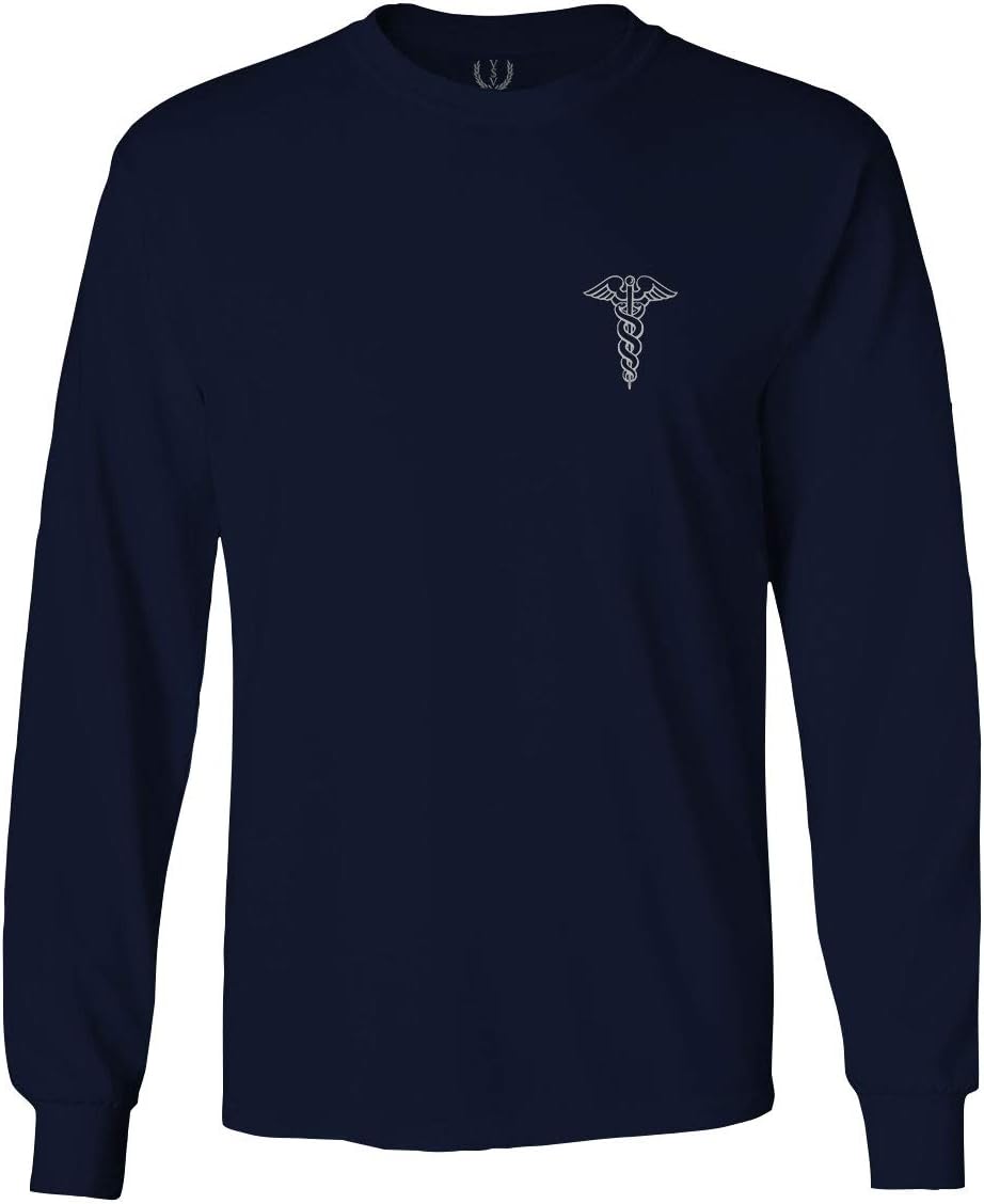 0066. Mother Gift I'm a Nurse RN Nurse Registered Long Sleeve Men's - Navy Blue