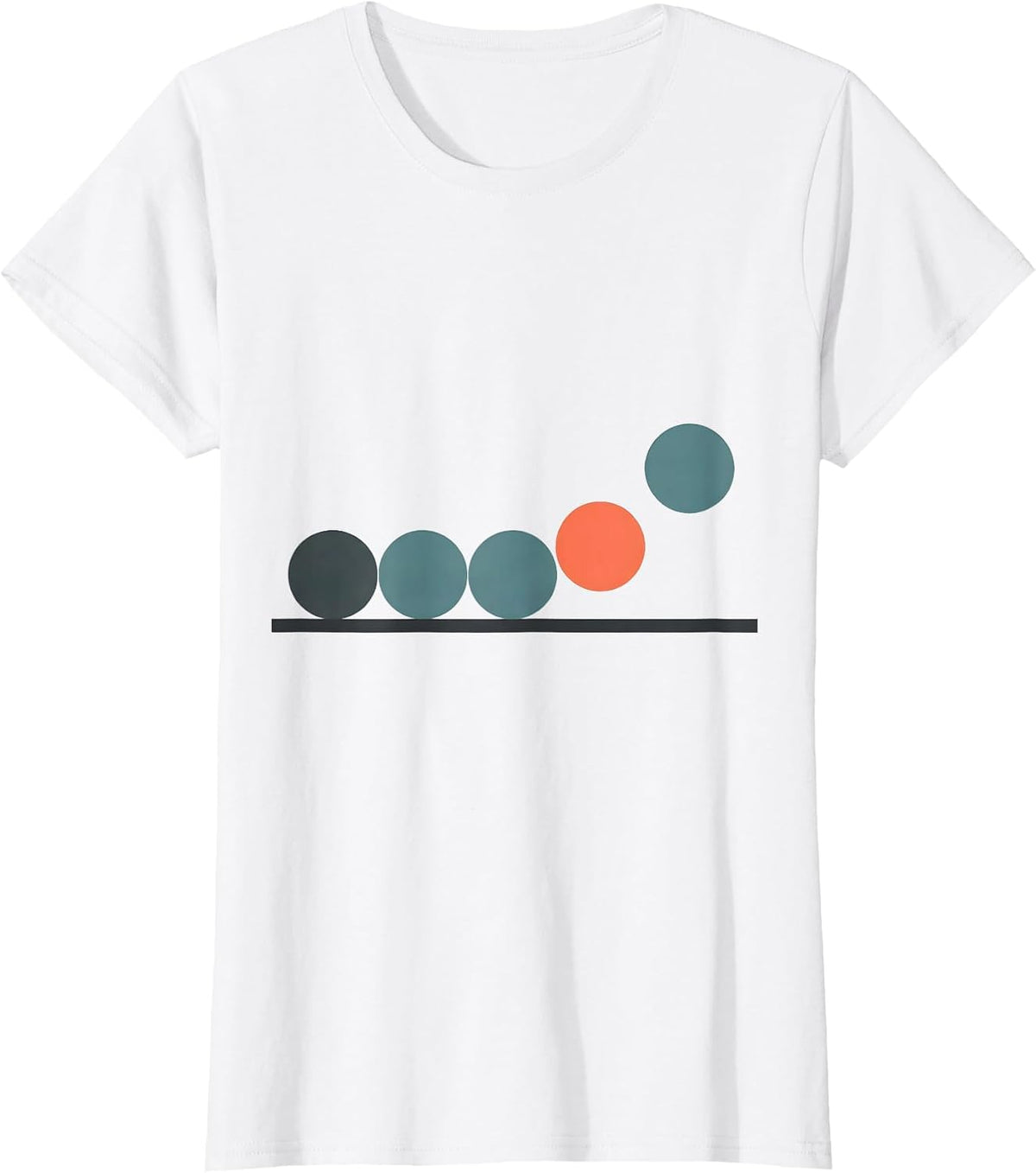 Therapy Ball Progress Retro Groovy Physical Therapist Gift T-Shirt - White