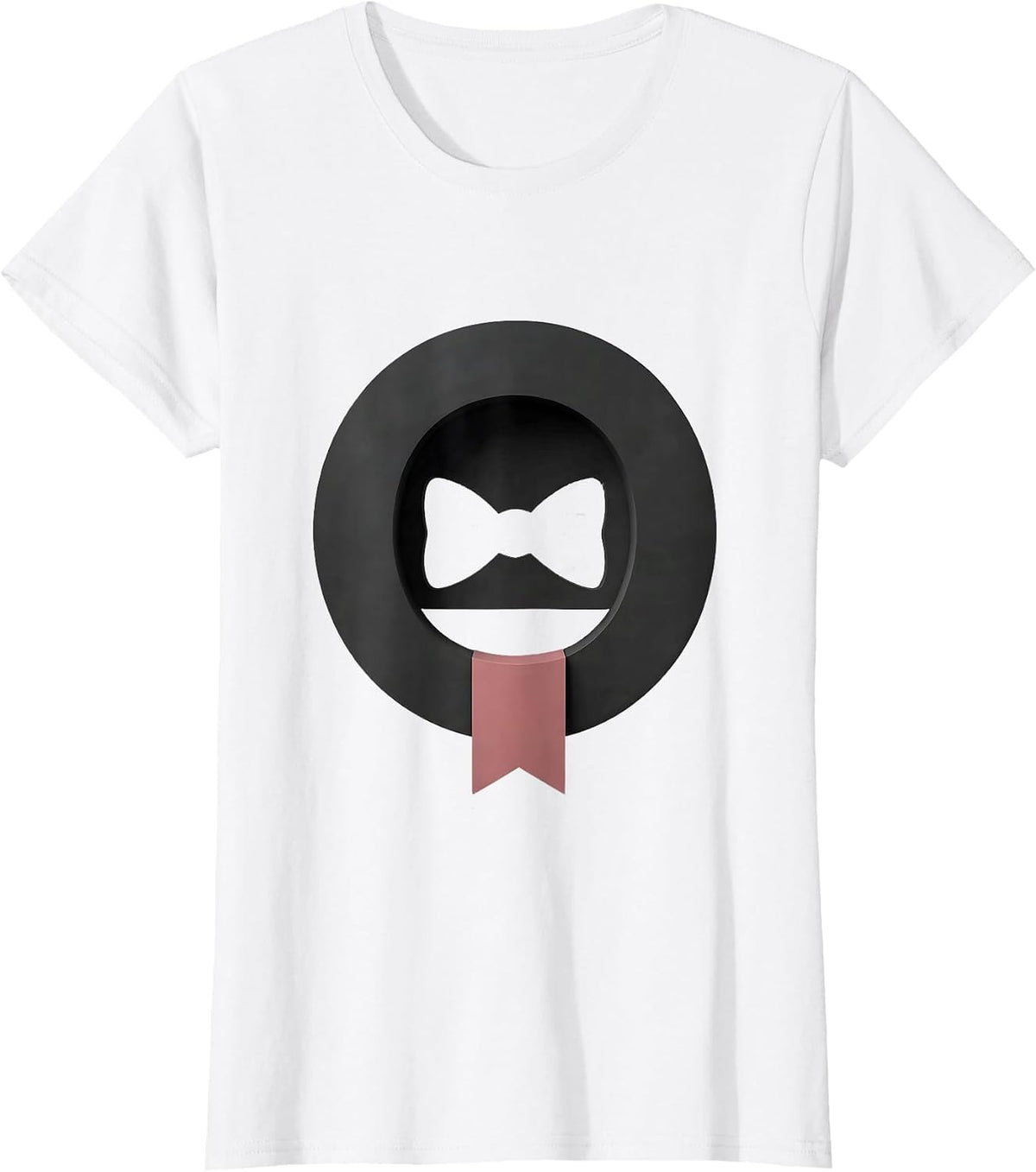 Number One Minimalist Bow Back to School Grade Identity T-Shirt - White