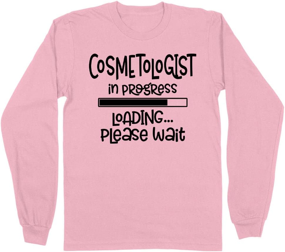 Cosmetologist in Progress Long Sleeve Shirt Unisex - Pink