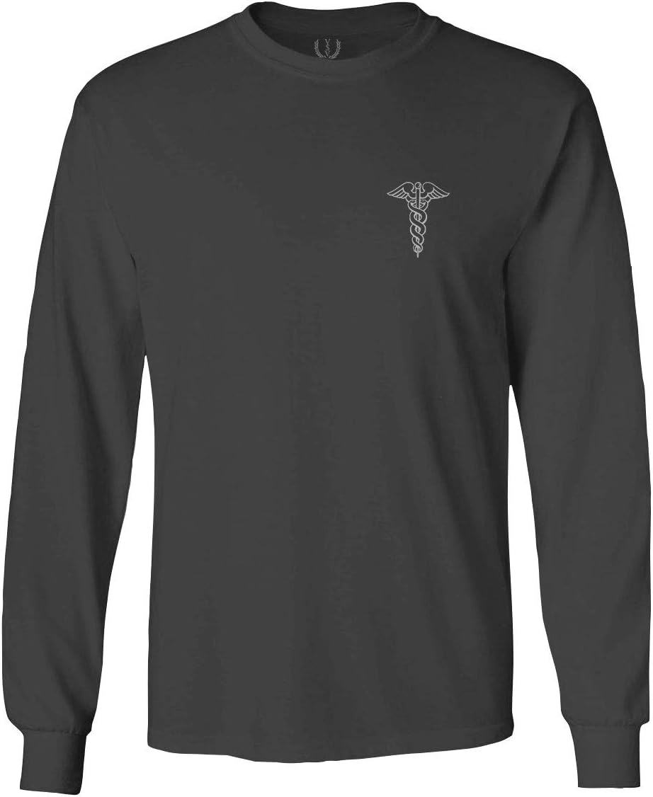 0066. Mother Gift I'm a Nurse RN Nurse Registered Long Sleeve Men's - Charcoal