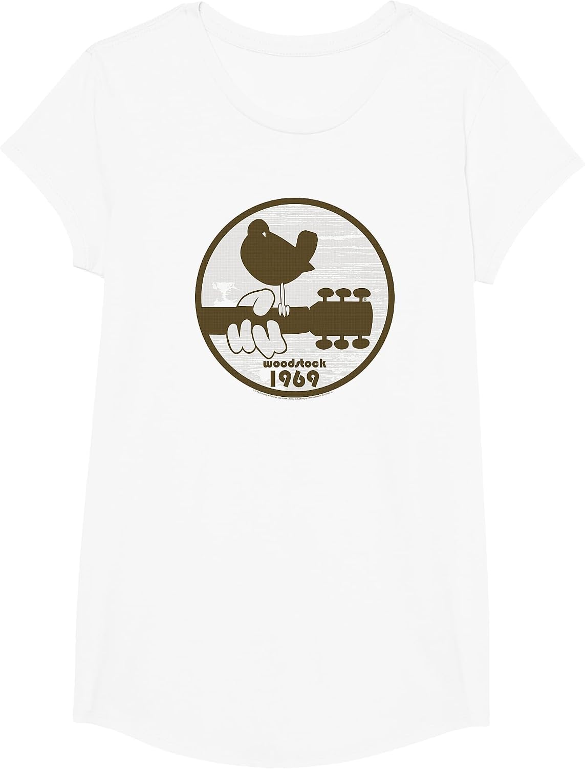 Woodstock - 1969 Bird Logo T-Shirt - Girls White
