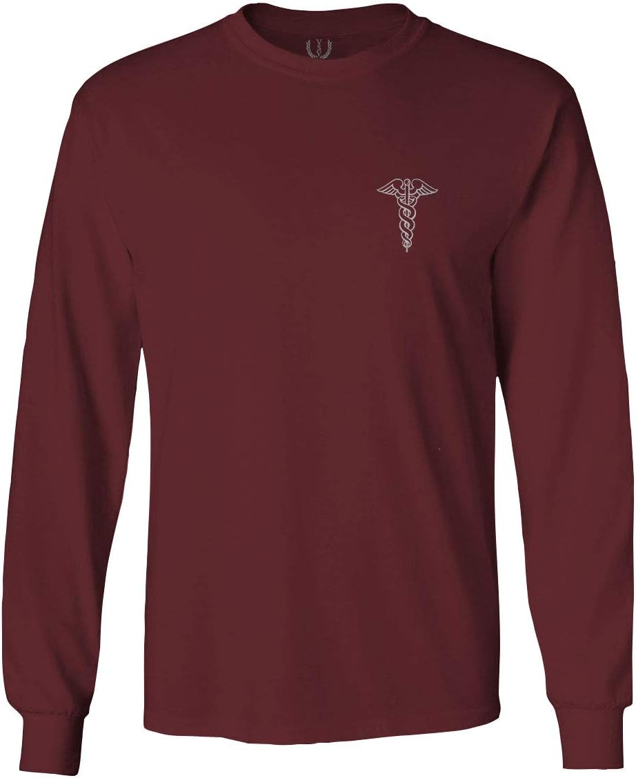 0066. Mother Gift I'm a Nurse RN Nurse Registered Long Sleeve Men's - Maroon