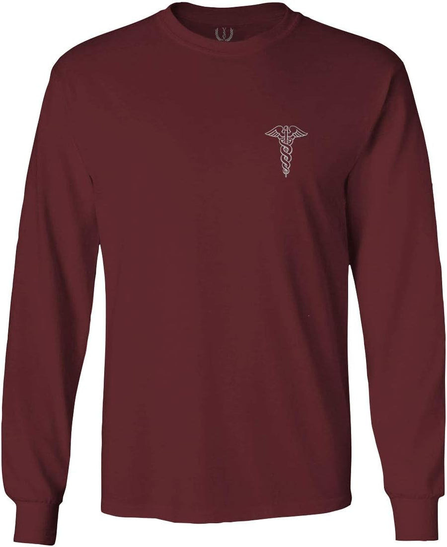 0066. Mother Gift I'm a Nurse RN Nurse Registered Long Sleeve Men's - Maroon