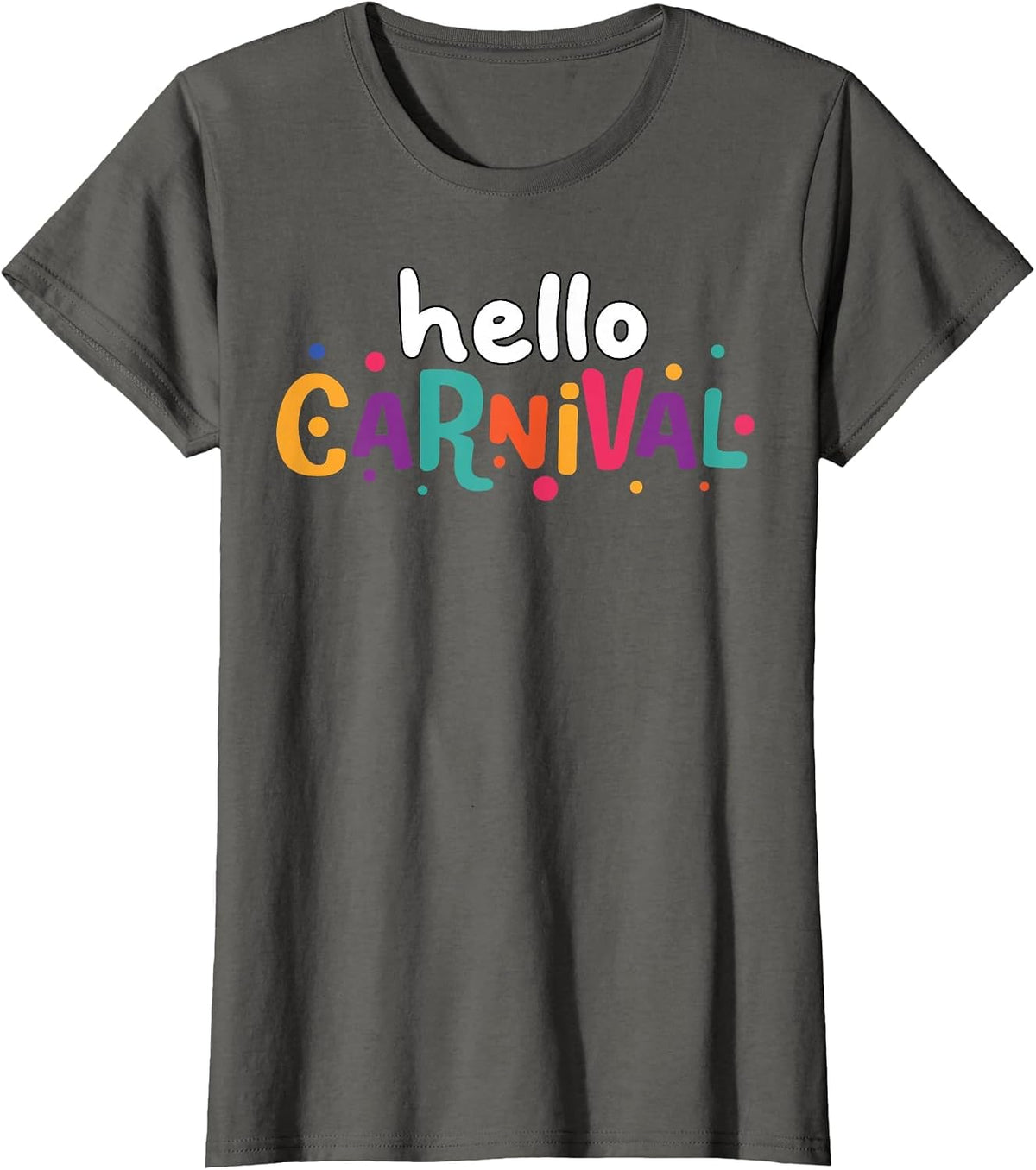 Caribbean Carnival Fete, Jouvert, Soca, Calypso, St. Lucia T-Shirt - Asphalt Grey