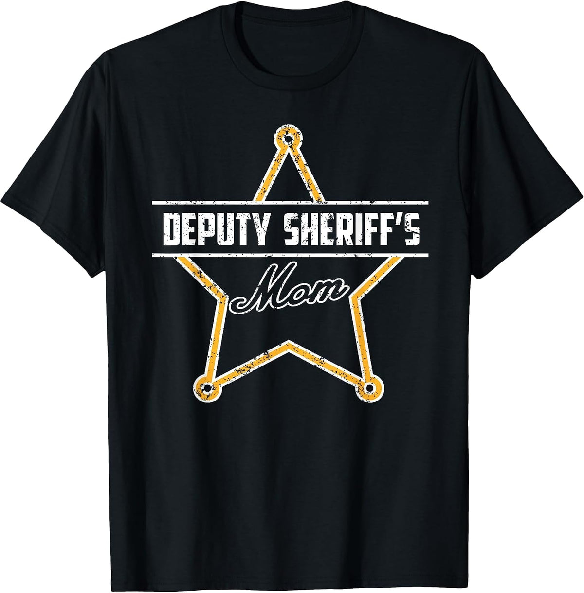 My Son is A Sheriff Deputy My Daughter is A Deputy Sheriff T-Shirt - Black