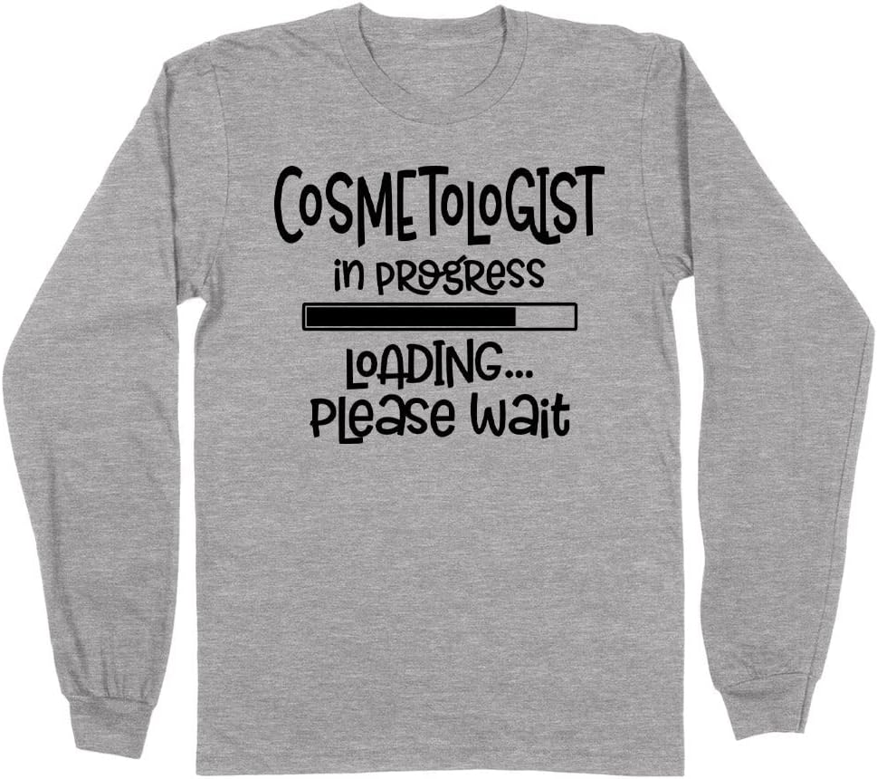 Cosmetologist in Progress Long Sleeve Shirt Unisex - Grey