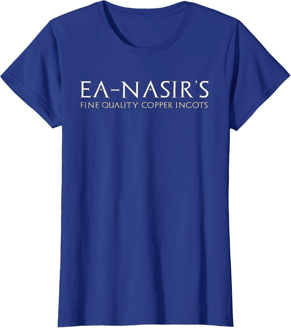 Ea Nasir's Copper Ingots Sumer Funny Bronze Age History Meme T-Shirt - Royal Blue