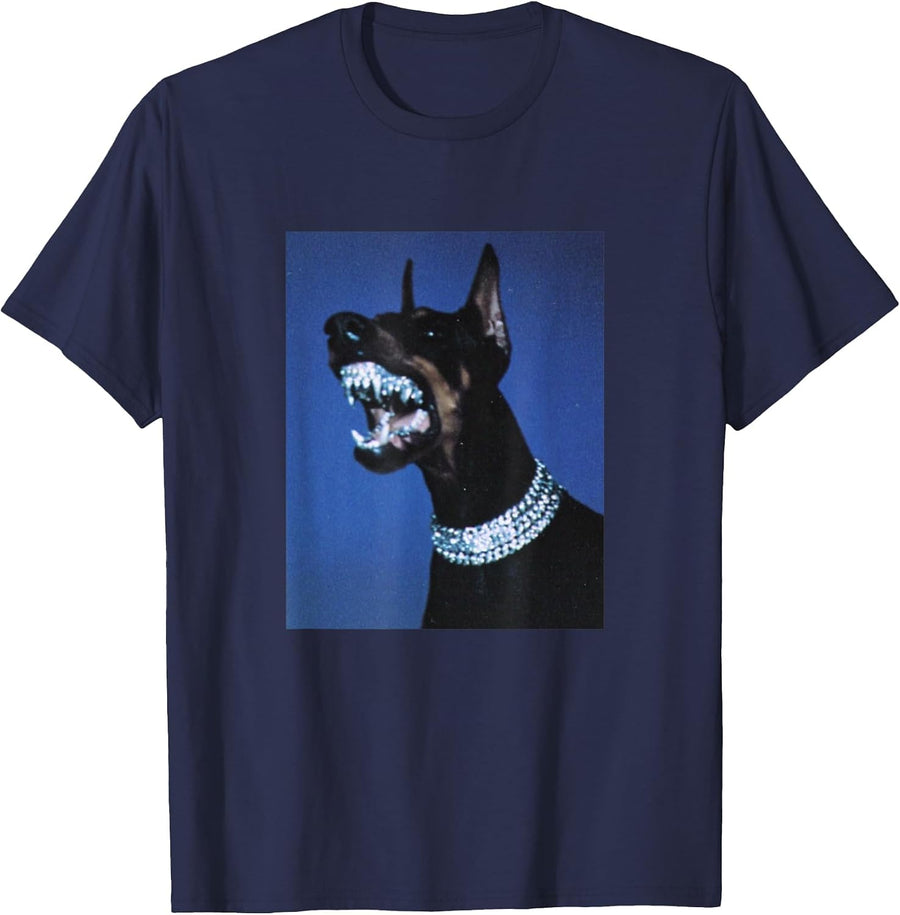 90s Vintage Style Streetwear Rap Album Cover Hip Hop Vibes T-Shirt - Navy Blue