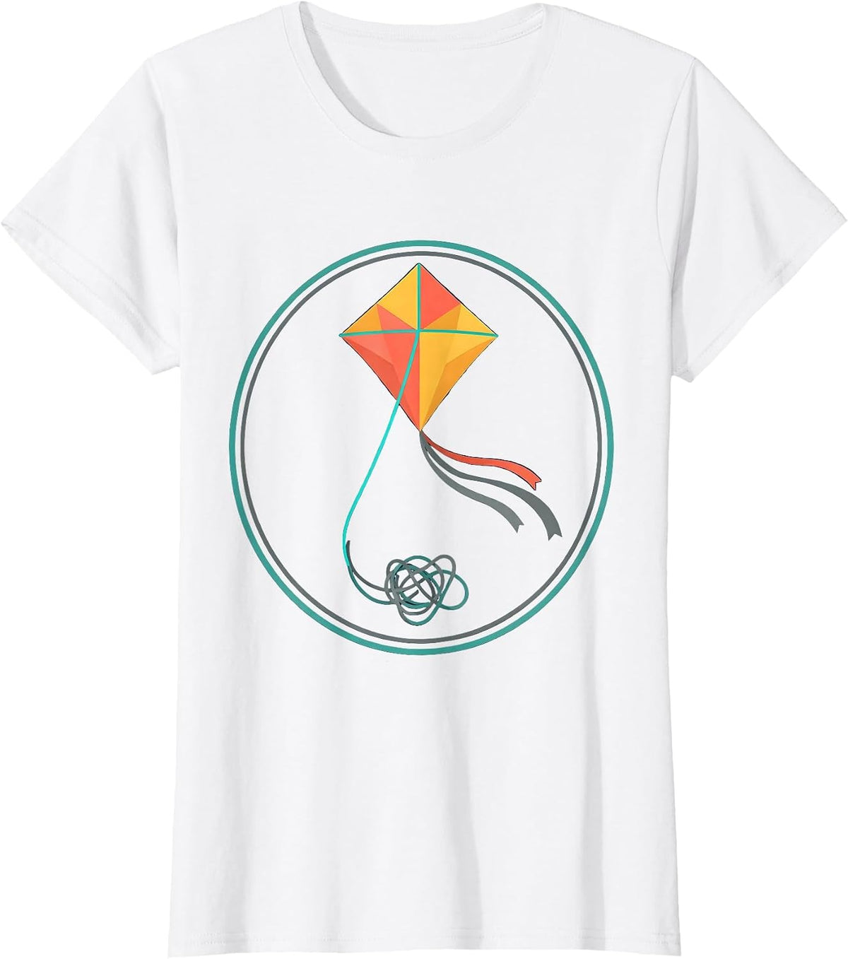 Suicide Prevention Awareness Kite Soaring Hope Design T-Shirt - White