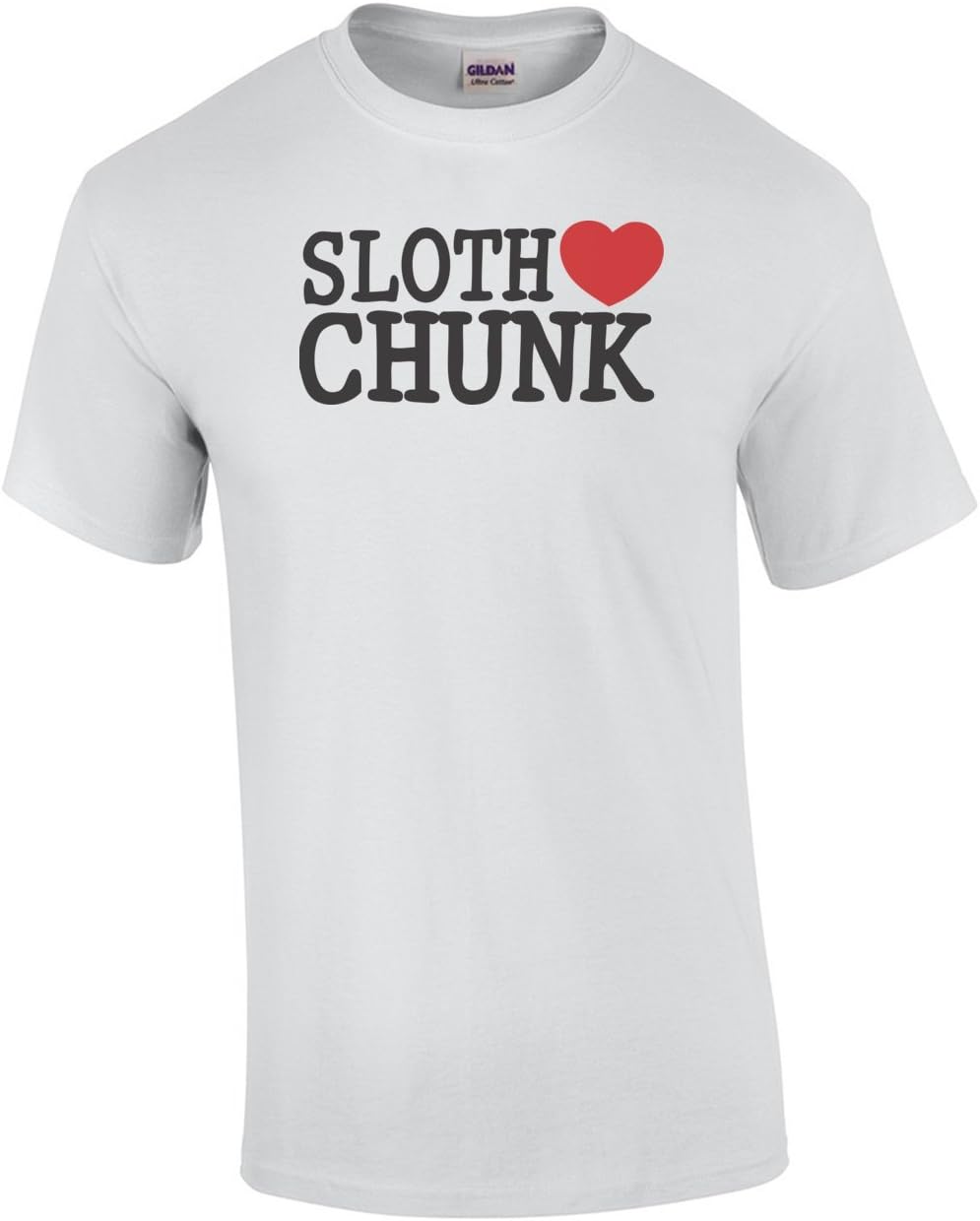 Sloth Love Chunk - Goonies T-Shirt - White