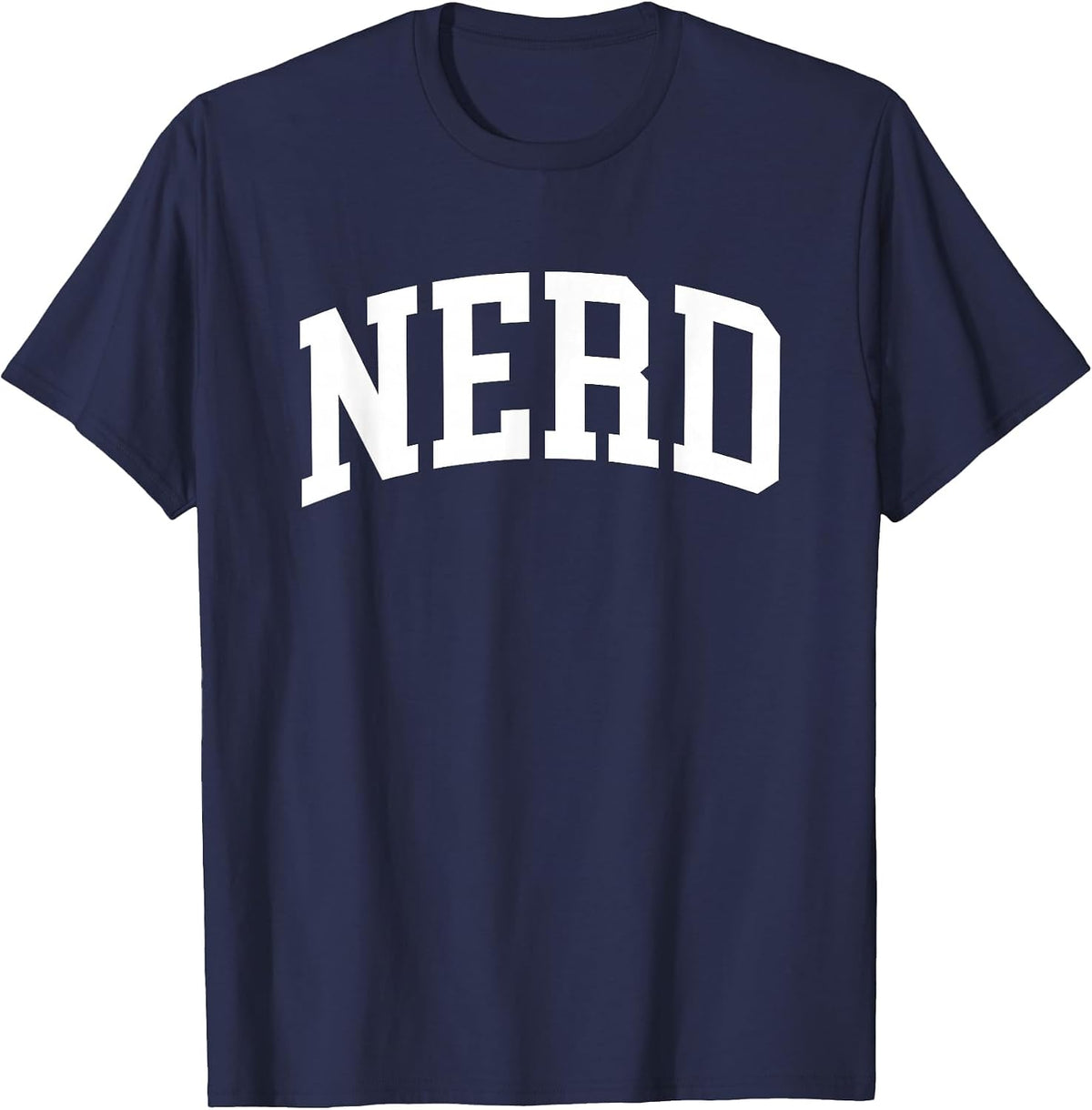 Nerd - Technology Computer Programmer AI Smart Genius Brains T-Shirt - Navy Blue
