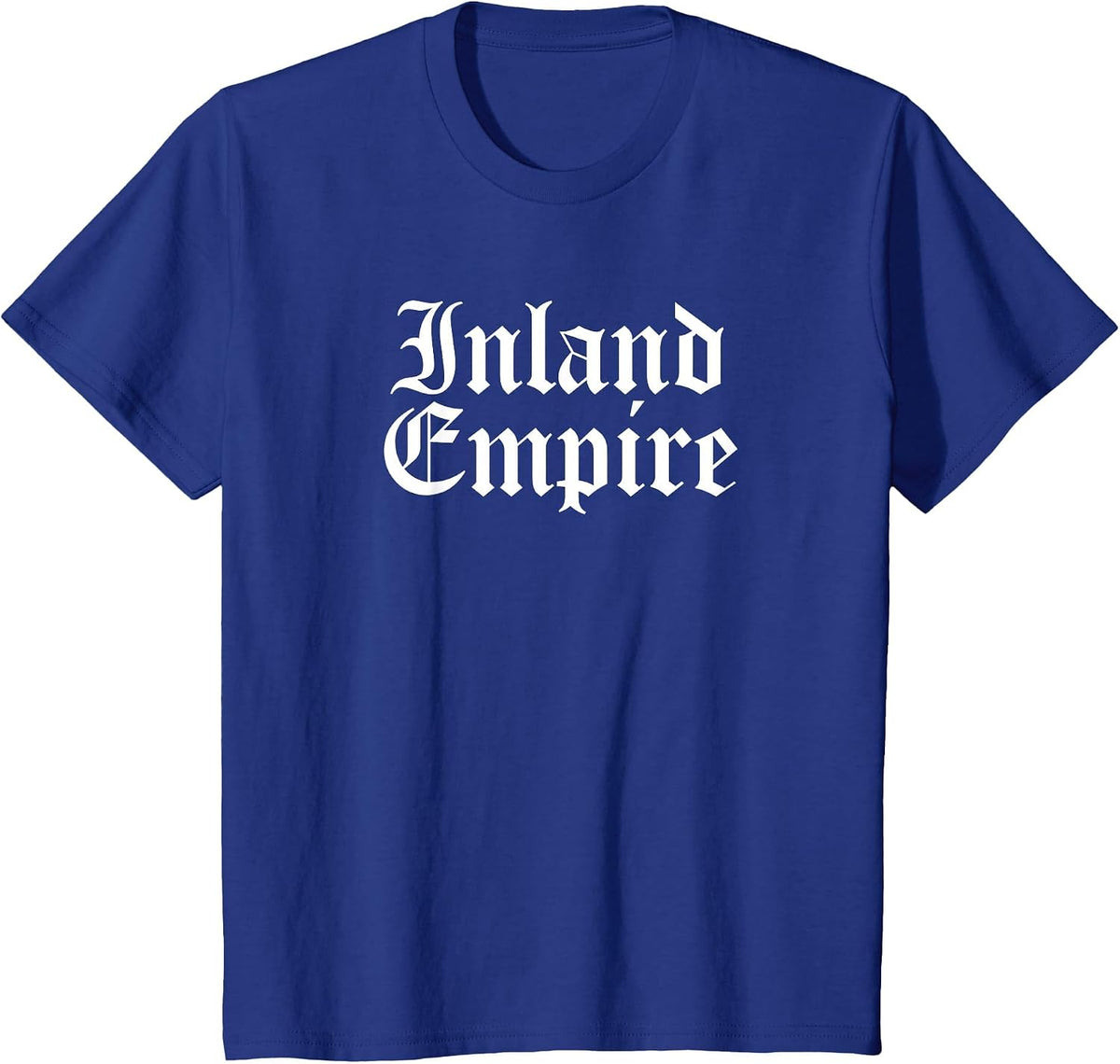 Inland Empire Old English Style Shirt T-Shirt - Royal Blue