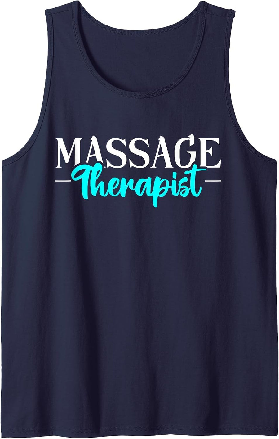 Massage Therapist Massage Therapy Tank Top - Navy Blue