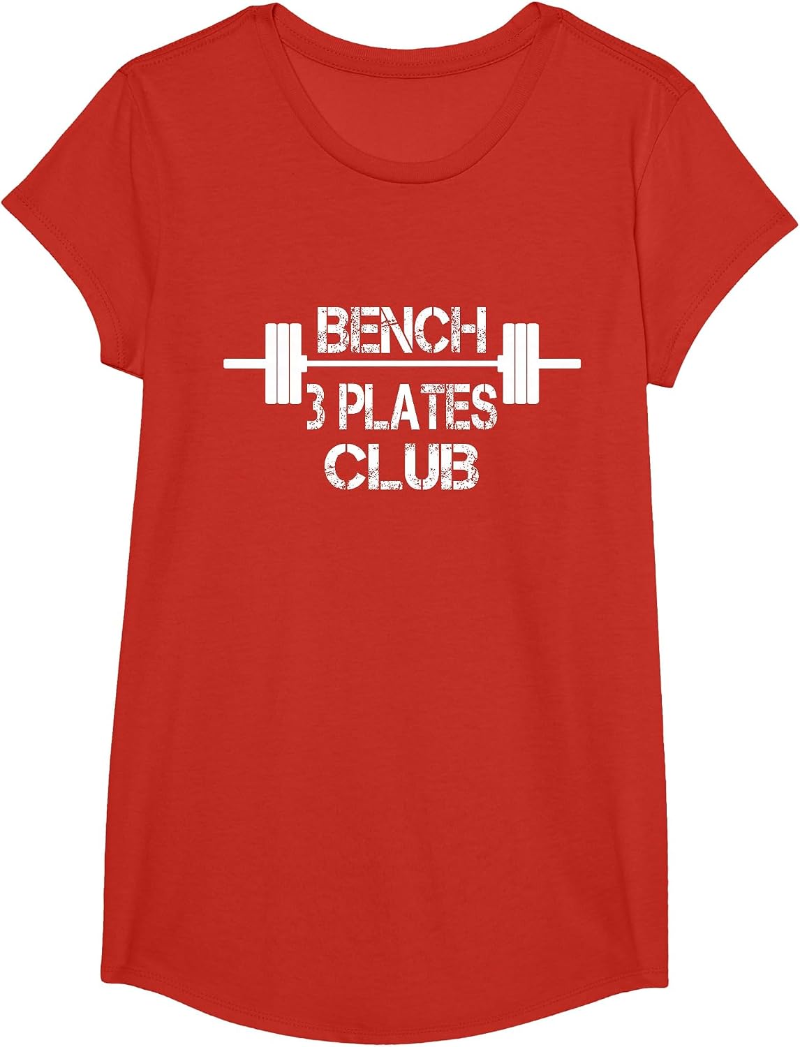 Bench 3 Plates Club T-Shirt - Girls Red
