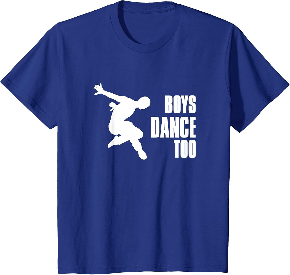 Boys Dance Too Dancers Dance Practice T-Shirt - Royal Blue