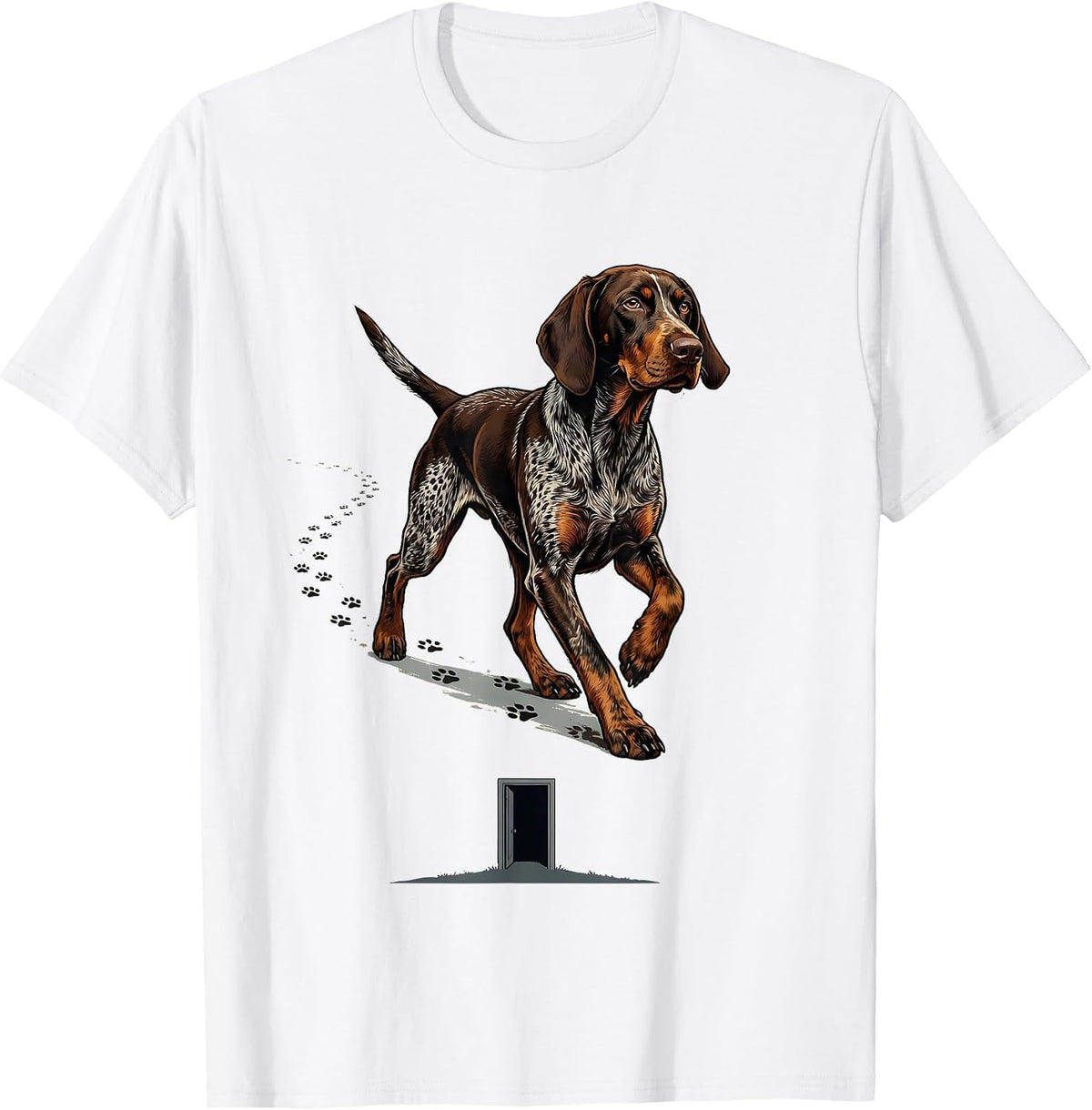 Men's German Shorthaired Pointer Hunting Dog Owner Pride T-Shirt - White