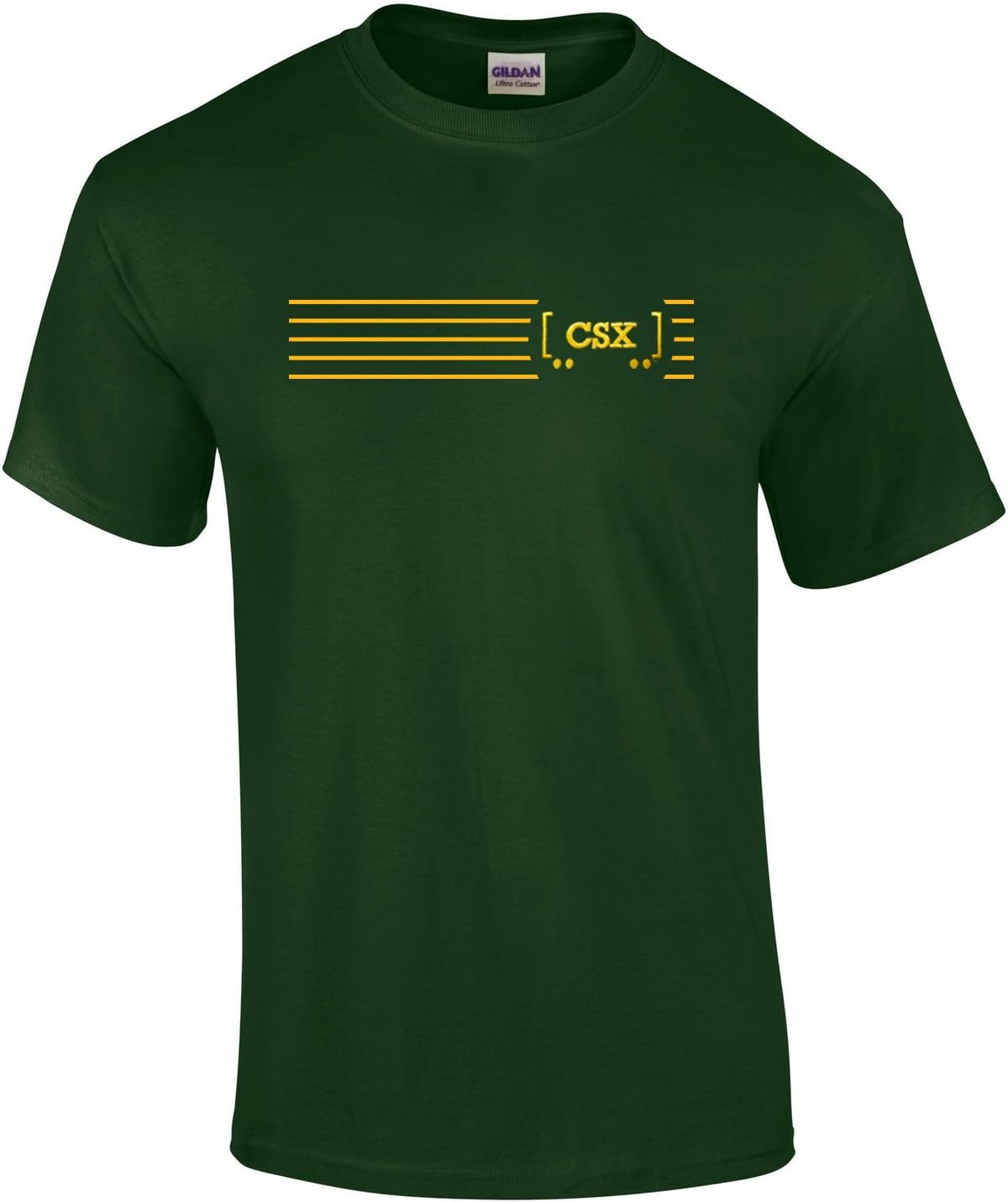 Daylight Sales CSX Boxcar Logo Tee Shirts [tee222] - Forest Green