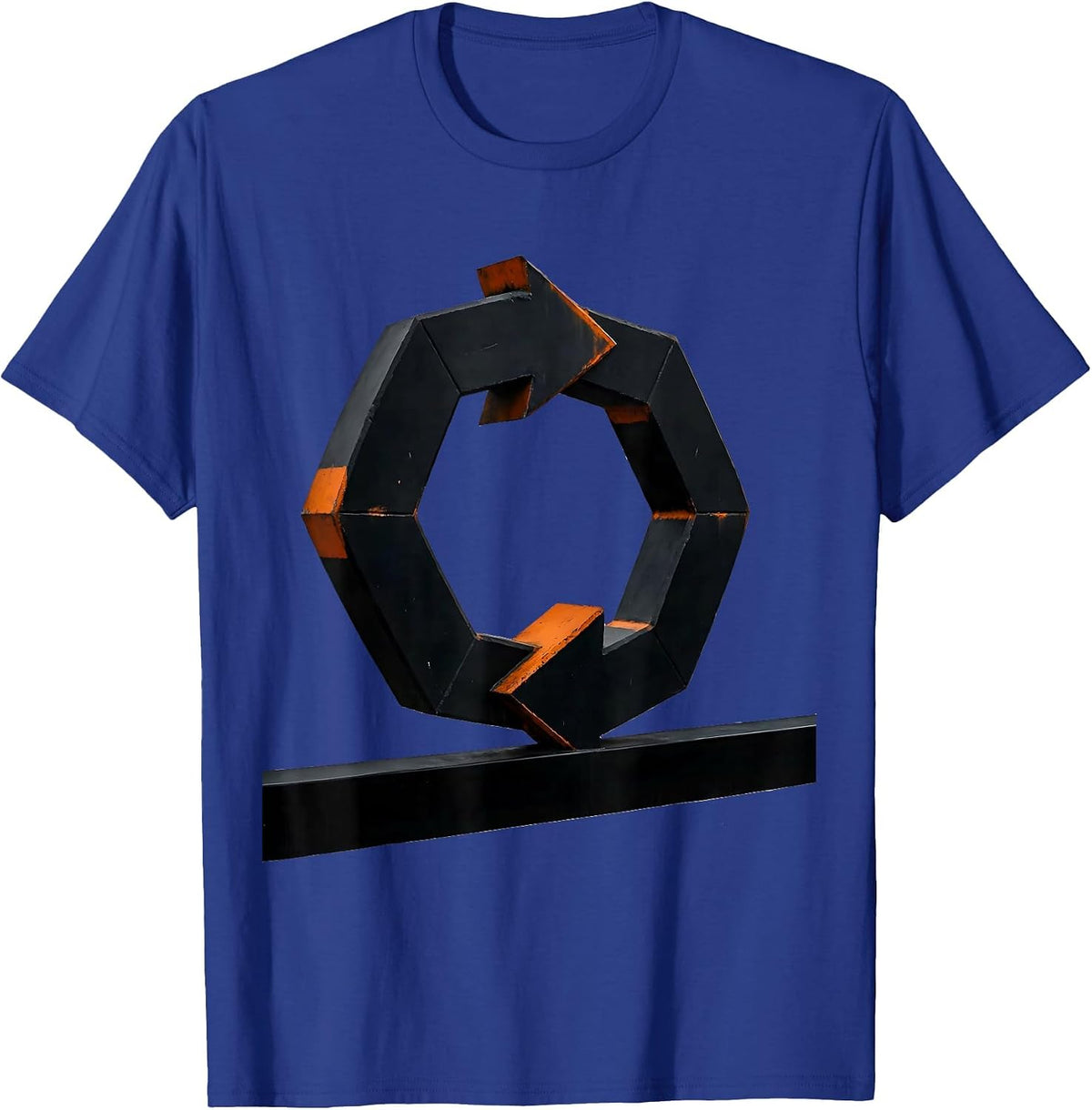 Brutalist Loop Pharmacy Tech Job Humor Gift T-Shirt - Royal Blue