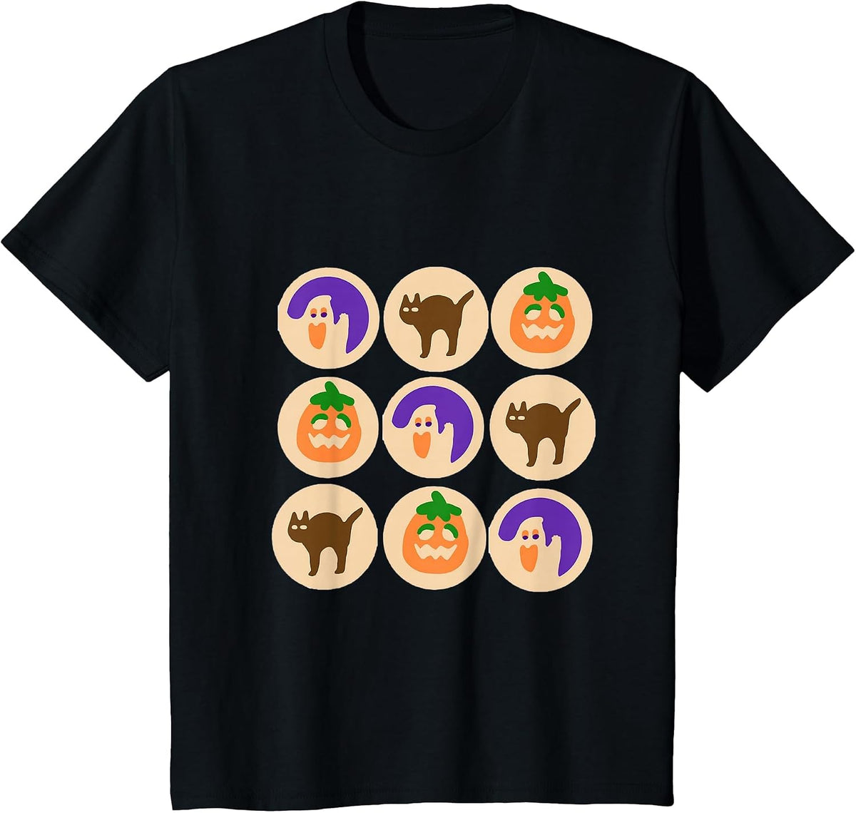 Sugar Cookie Halloween Merch T-Shirt - Black