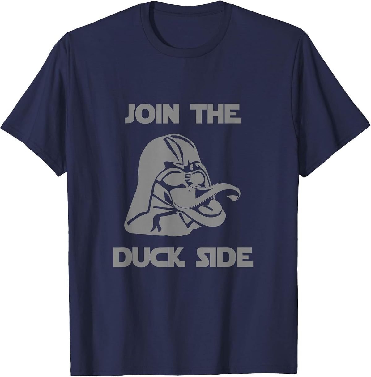 Funny Tees - Join The Duck Side Mallard T-Shirt T-Shirt - Navy Blue