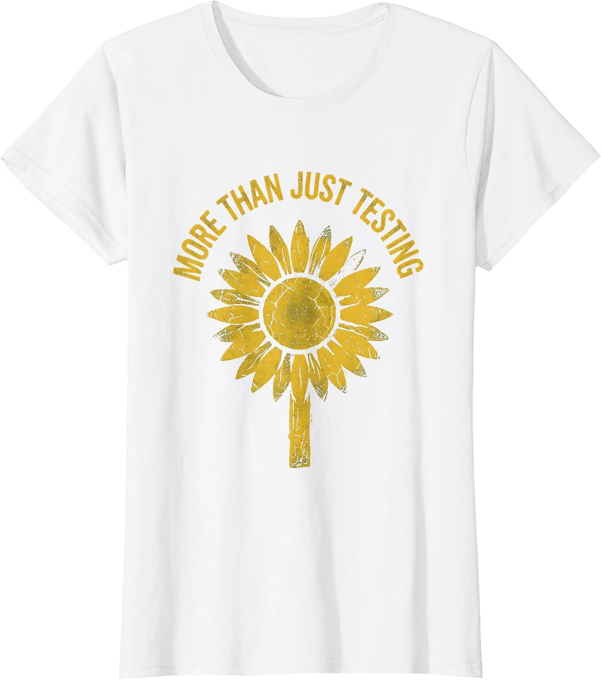 More Than Just Testing School Psychologist Design T-Shirt - White