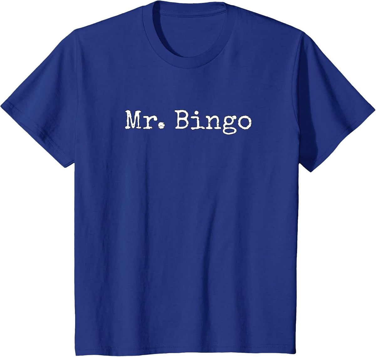 Mr Bingo T-Shirt - Royal Blue