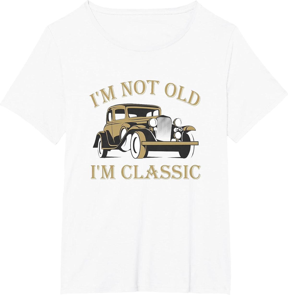 Retro Vintage Tee T-Shirt - White