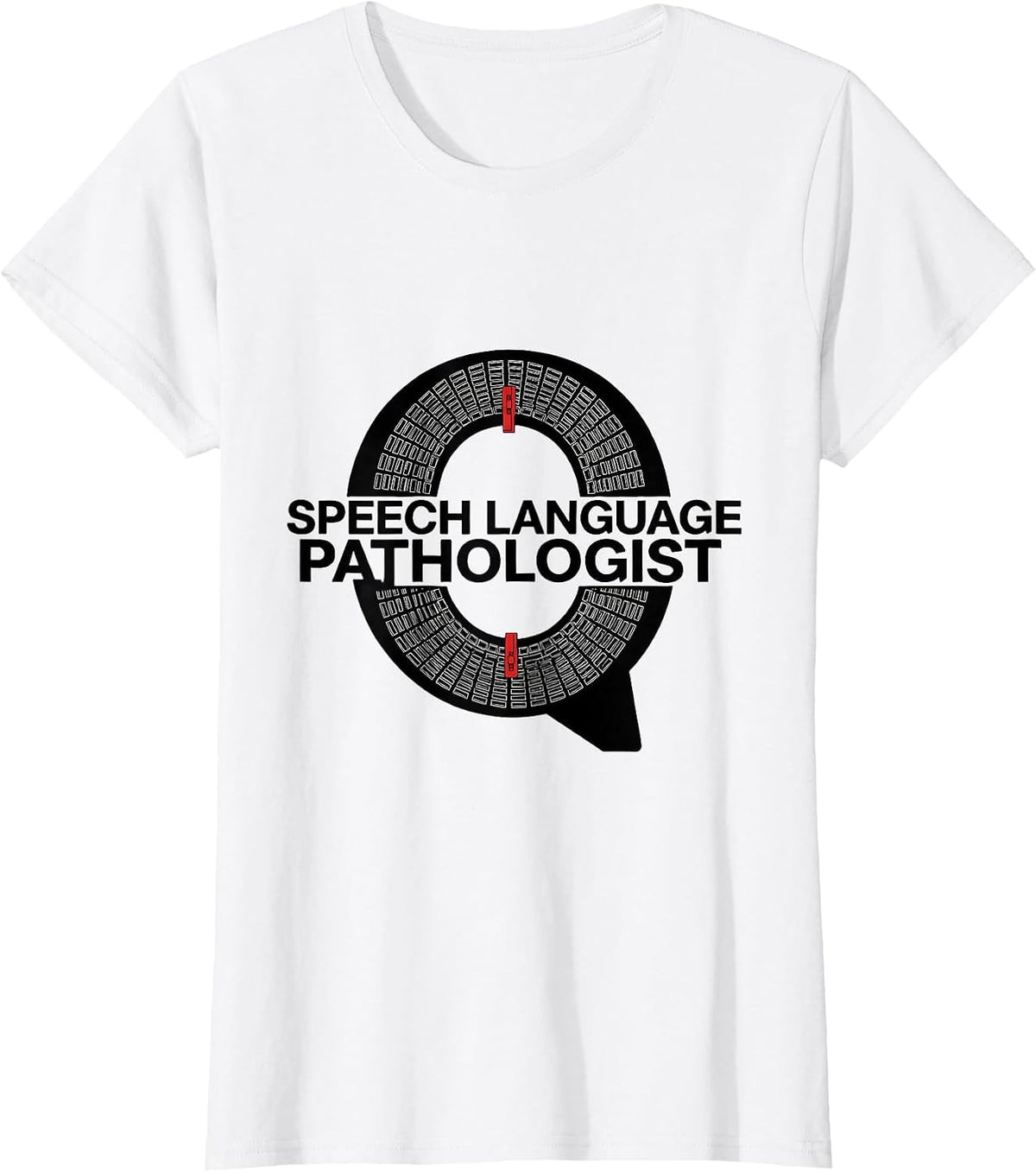 Speech Language Pathologist Retro Floral SLP Therapist Pride T-Shirt - White