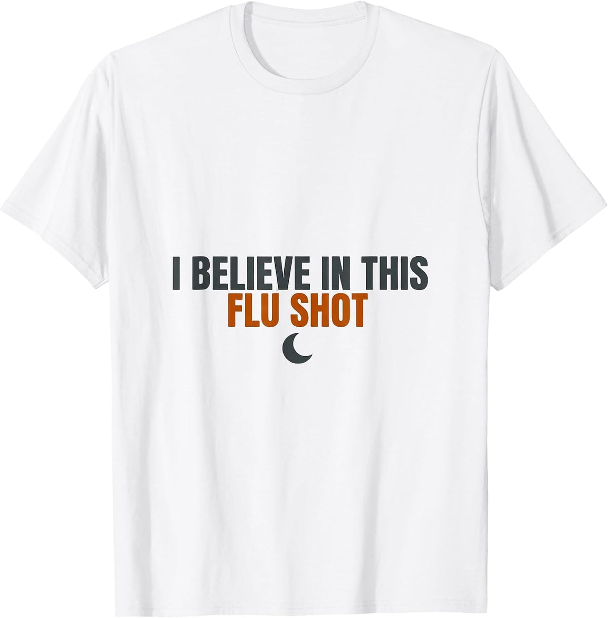 Men's I Believe In This Flu Shot Funny Nurse Doctor Halloween T-Shirt - White