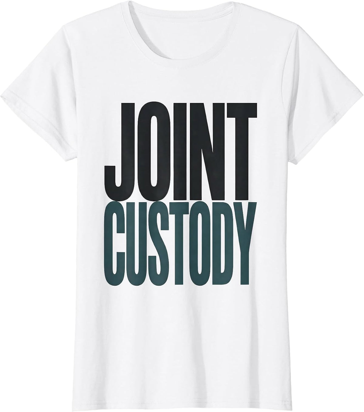 Joint Custody Minimalist Massage Therapist Occupational T-Shirt - White