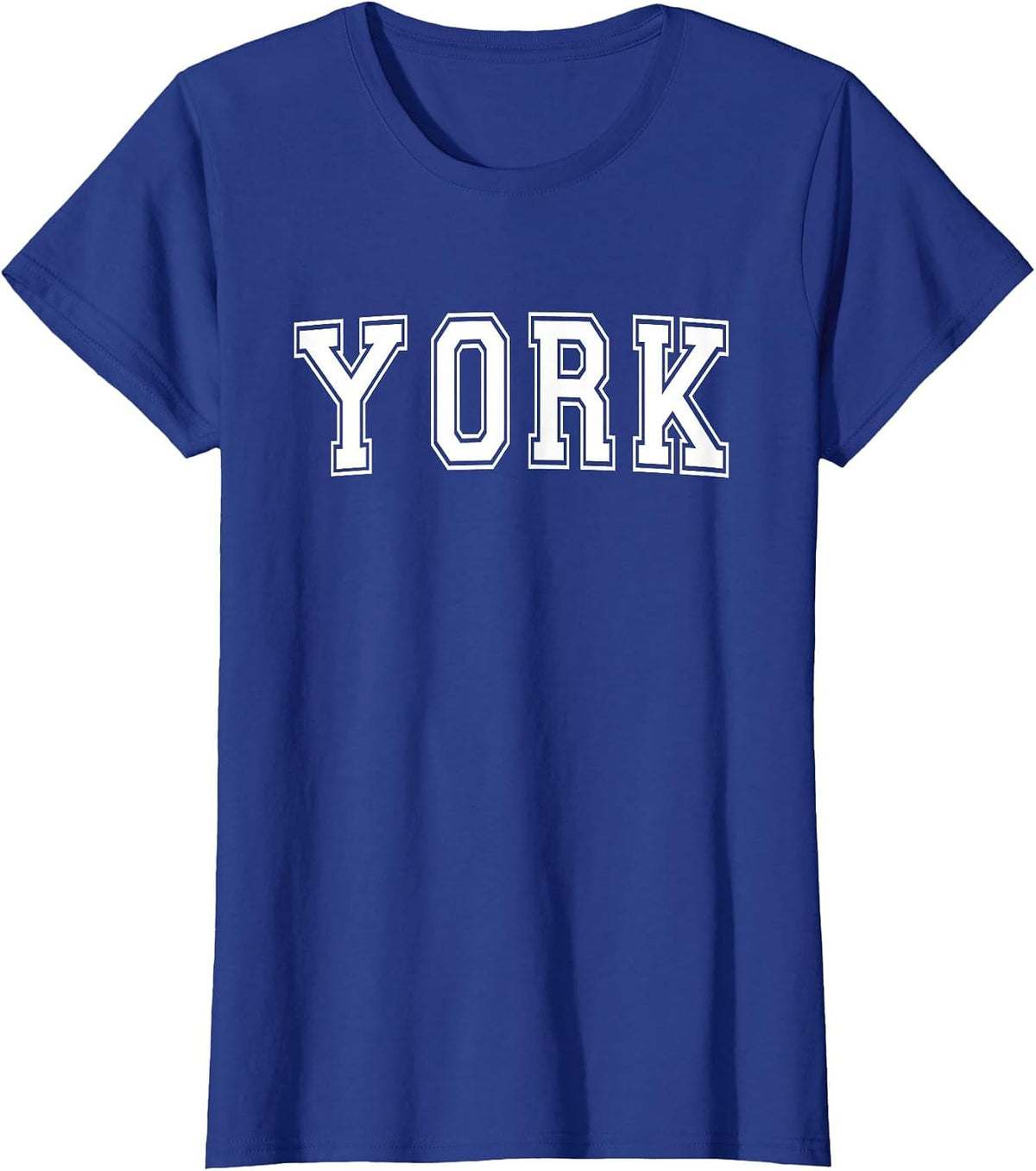 YORK PA Pennsylvania USA Vintage Sports Varsity Style T-Shirt - Royal Blue