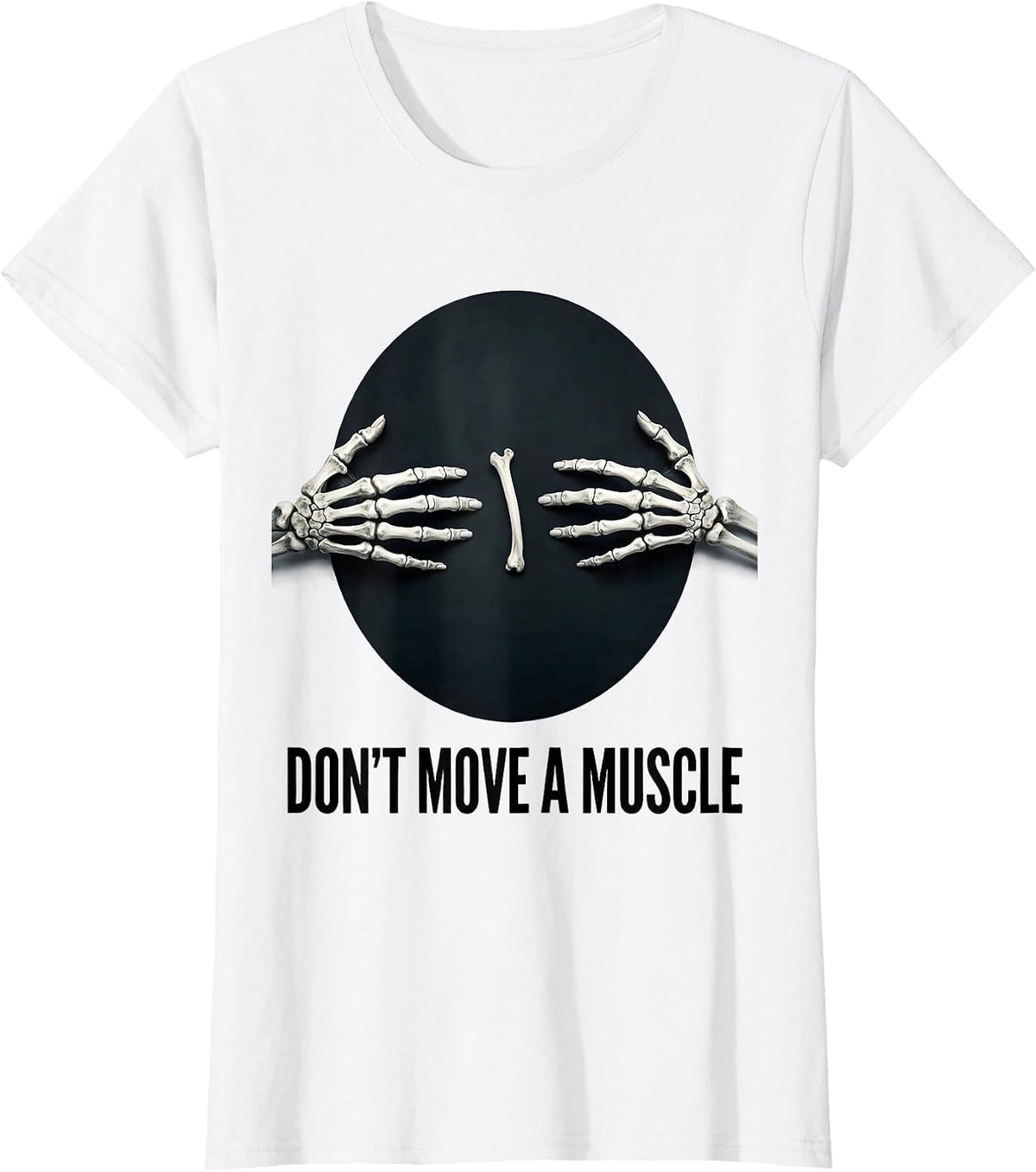 Don't Move A Muscle Radiology Tech Coquette Cute Pride T-Shirt - White