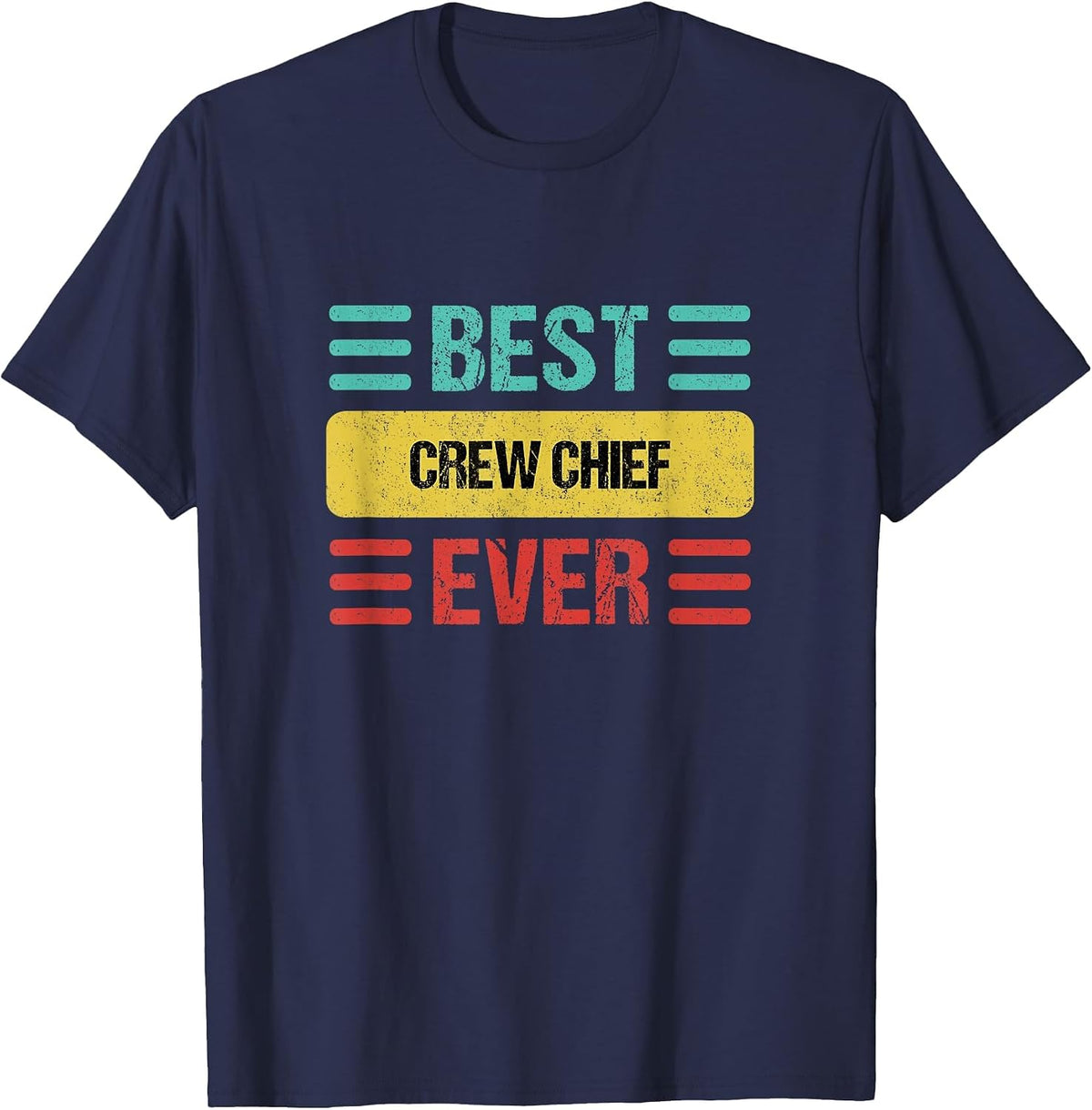 Crew Chief T-Shirt - Navy Blue