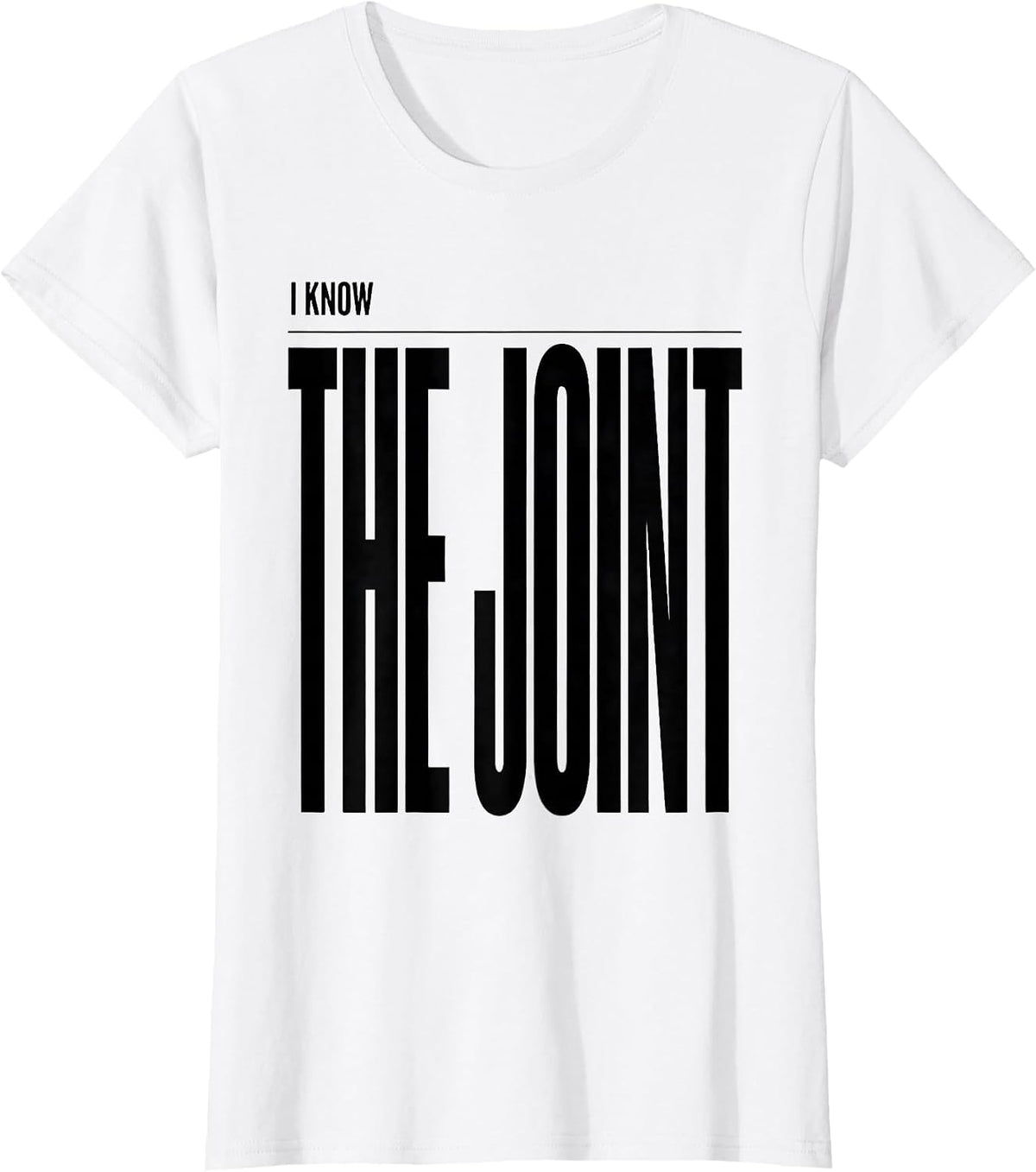 Women's I Know The Joint Funny Massage Therapist Chiropractor Humor T-Shirt - White