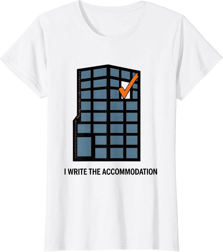Women's I Write The Accommodation Special Education Teacher Sped T-Shirt - White