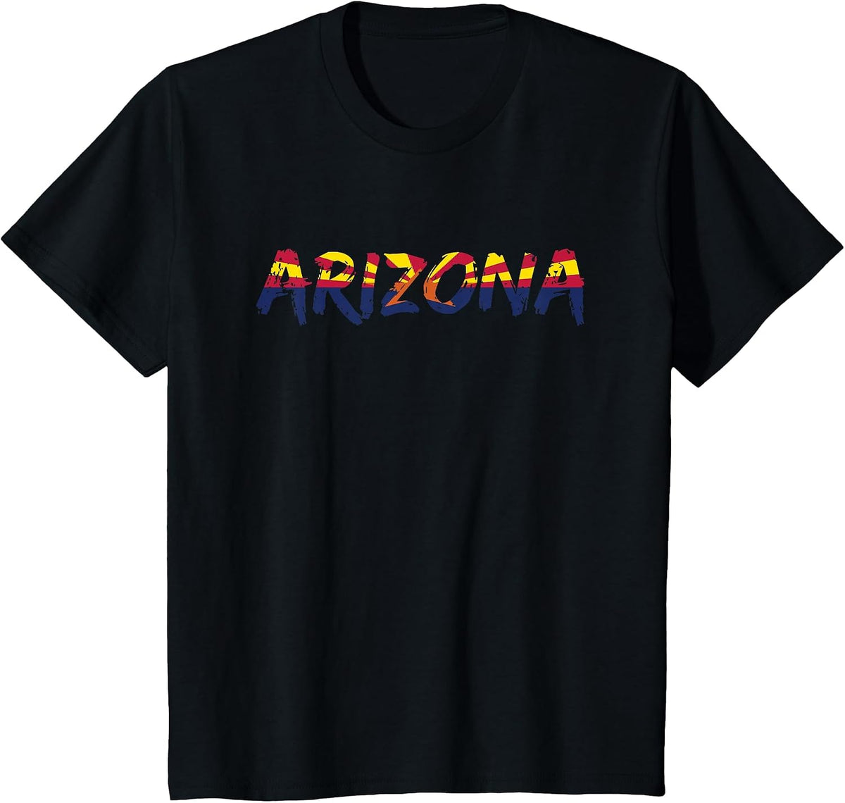 Arizona Arizona Flag T-Shirt - Black