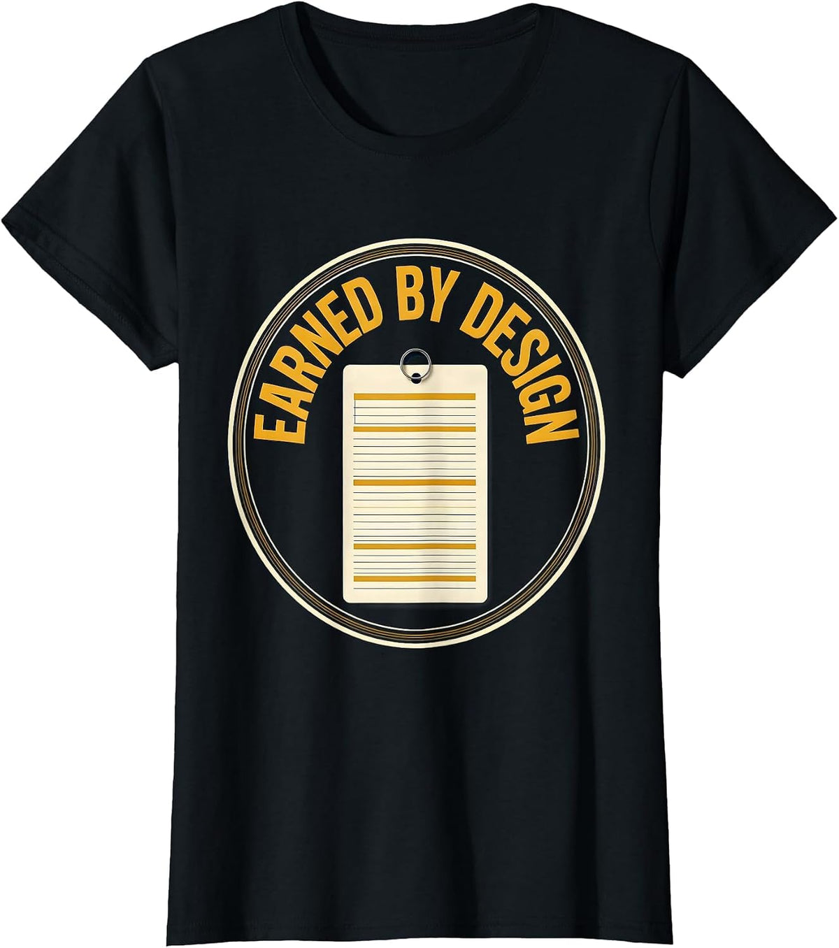 Earned By Design Special Education Teacher Squad T-Shirt - Black