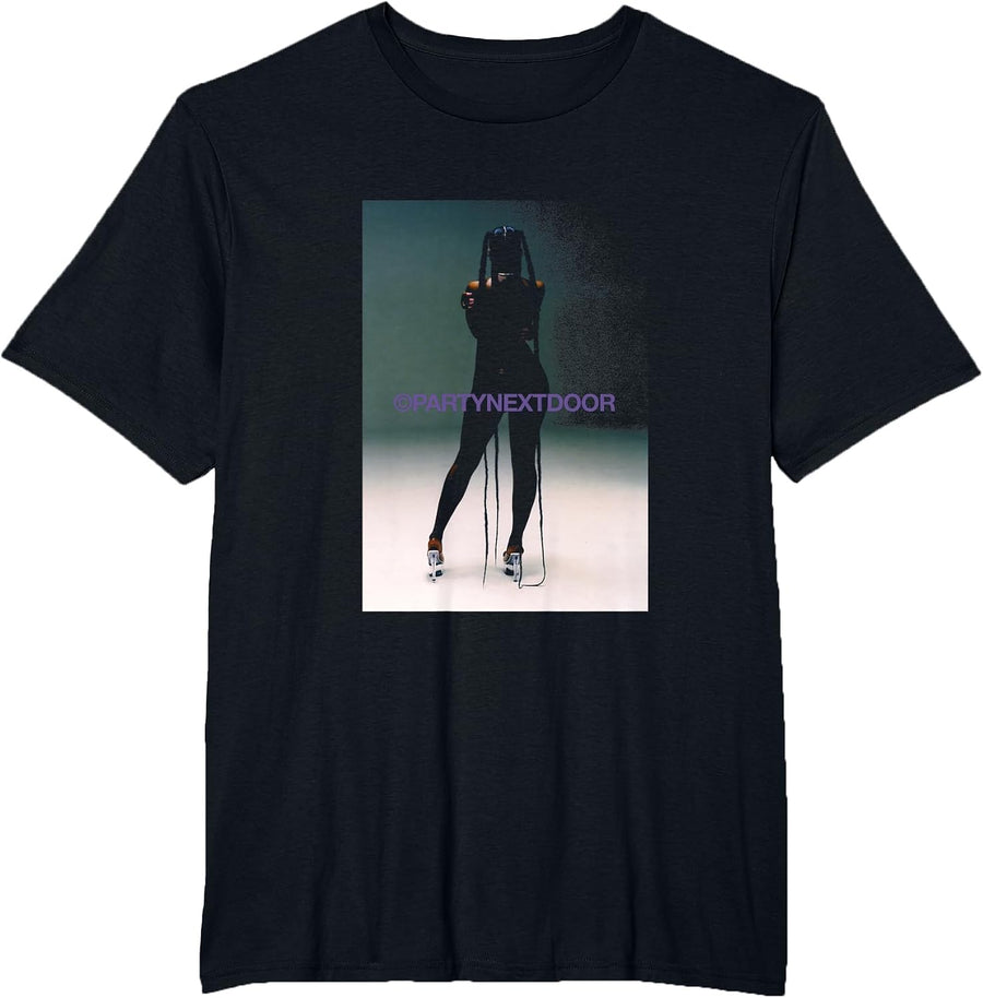 PARTYNEXTDOOR Woman Silhouette T-Shirt - Black