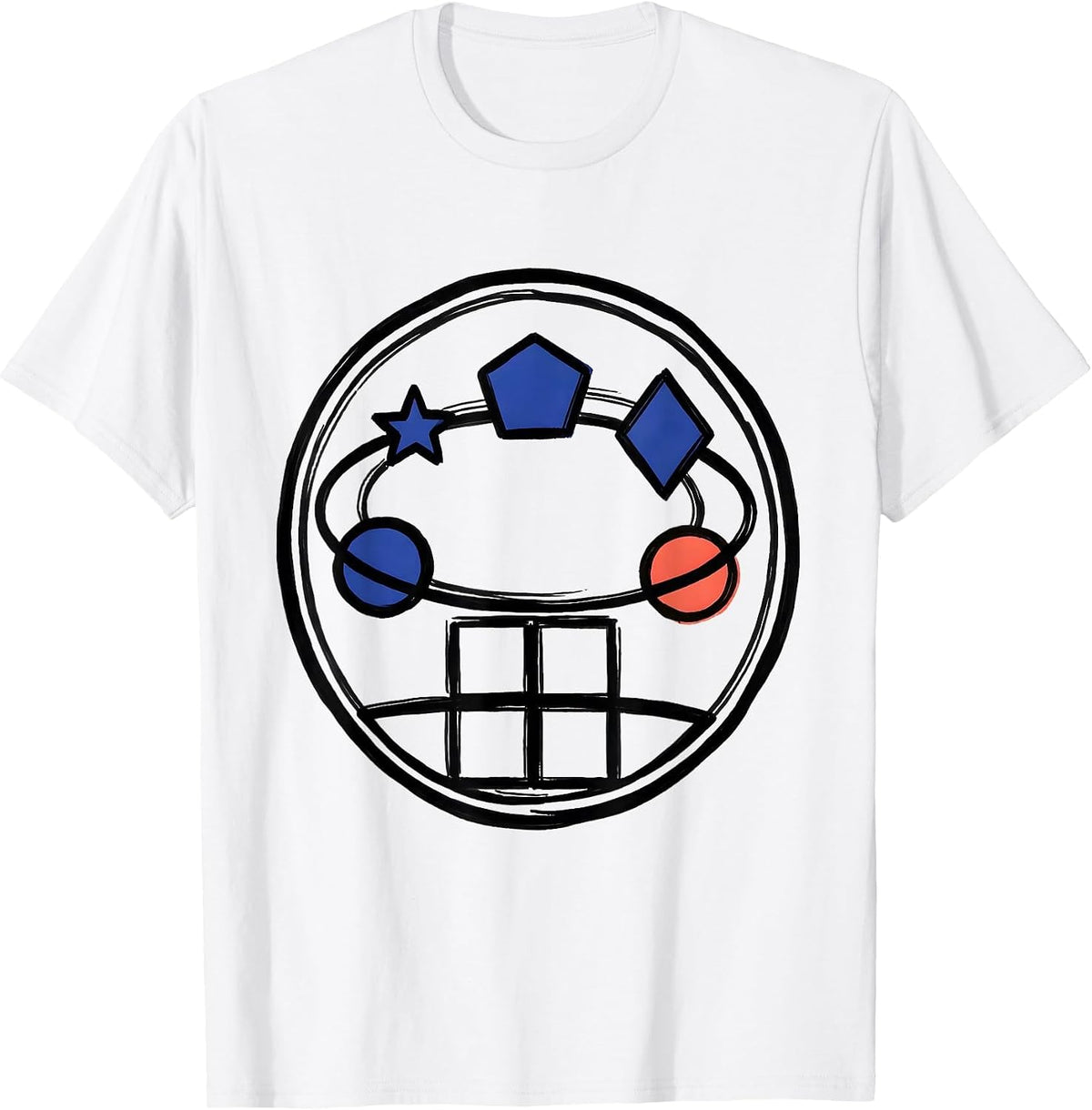 Men's Orbiting Bodies Inclusion Special Education Teacher T-Shirt - White