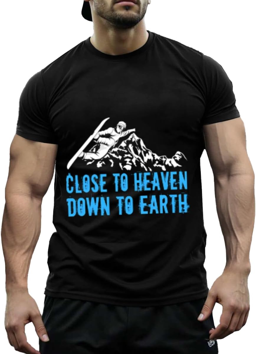 T-Shirts,Roevember Coming, Cotton Tees Men Women - Snowboard Snowboarding Saying
