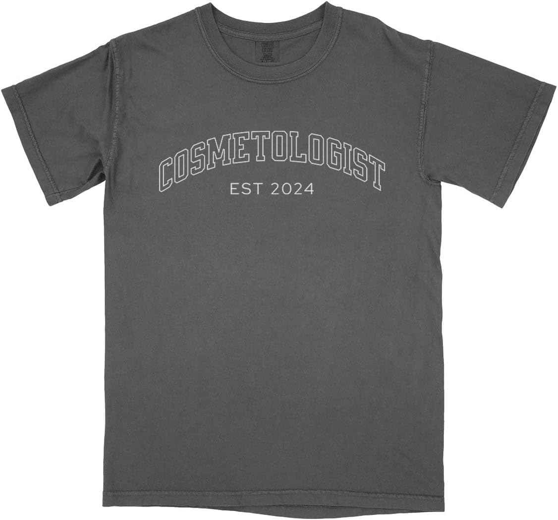 2024 Cosmetologist Comfort Colors Short Sleeve Tee Unisex - Pepper