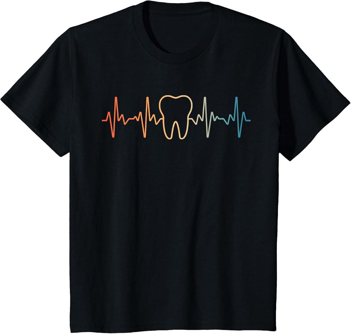 Funny Dental for Men Women Dental Hygienist Assistant Tooth T-Shirt - Black