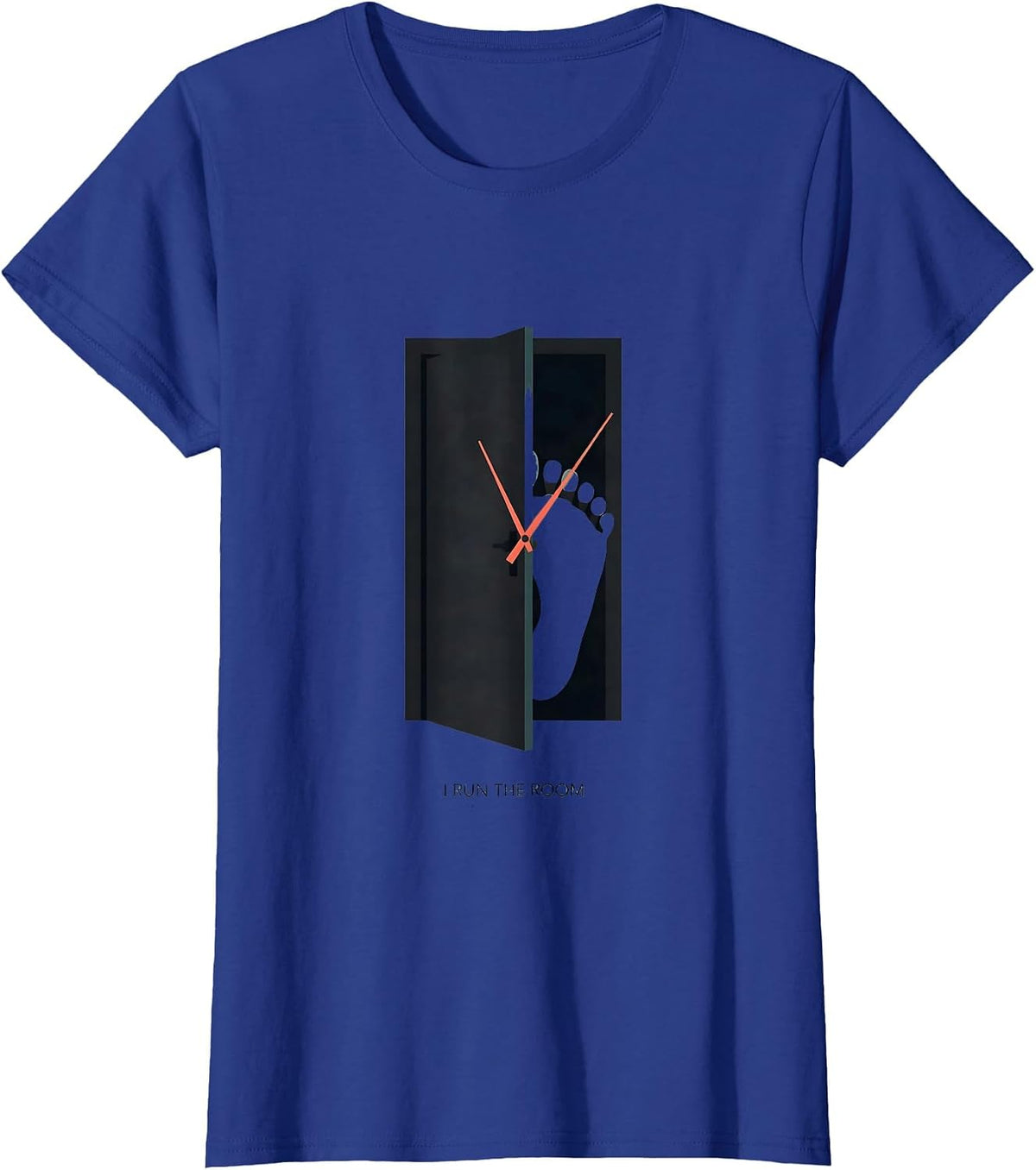 Women's I Run The Room OB-GYN Squad Nurse OB Tech Gag Gift T-Shirt - Royal Blue