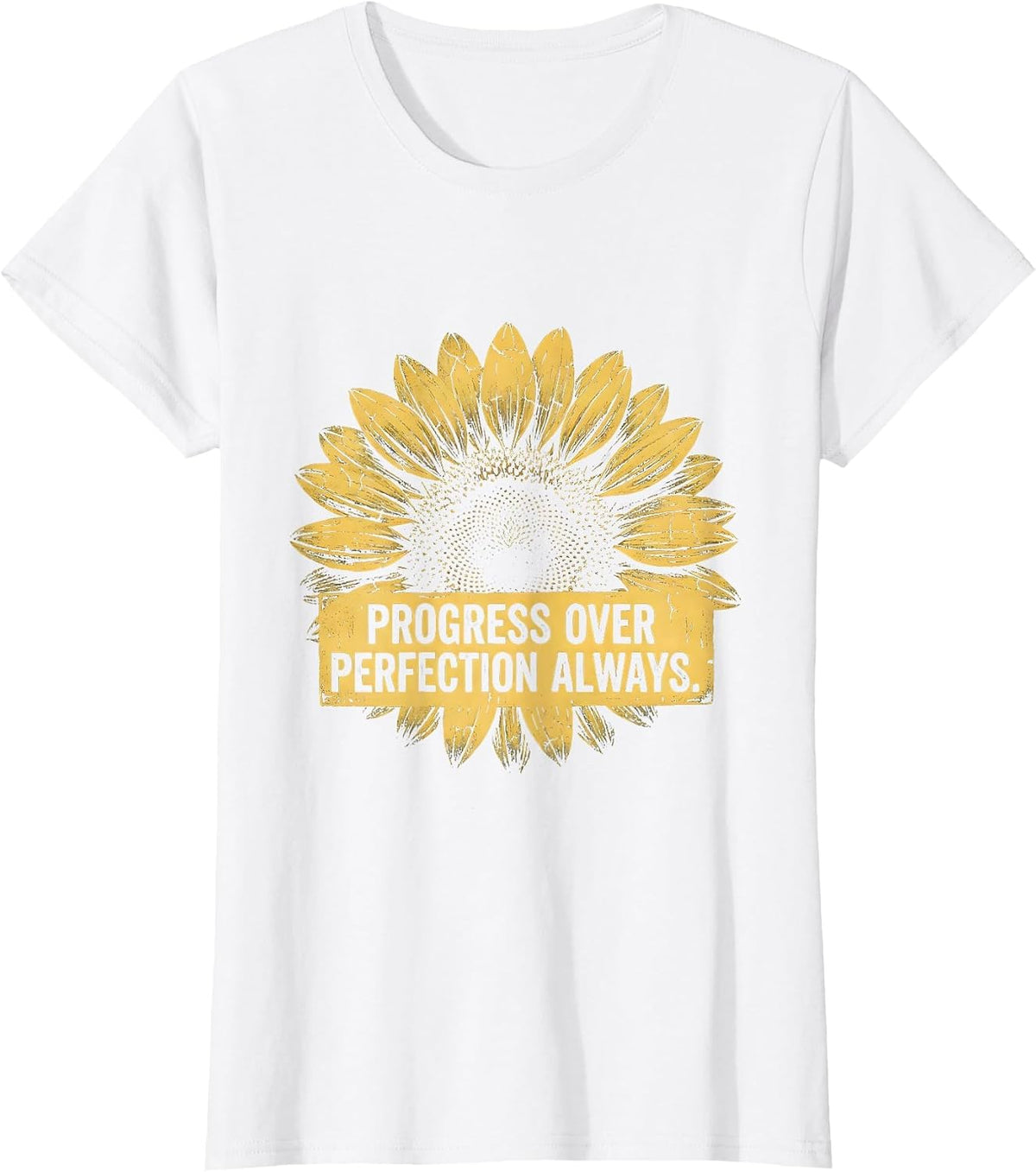 Progress Over Perfection Special Education Teacher T-Shirt - White