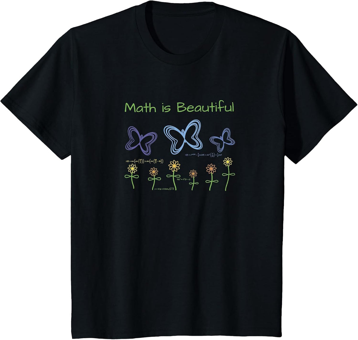 Math is Beautiful T-Shirt T-Shirt - Black