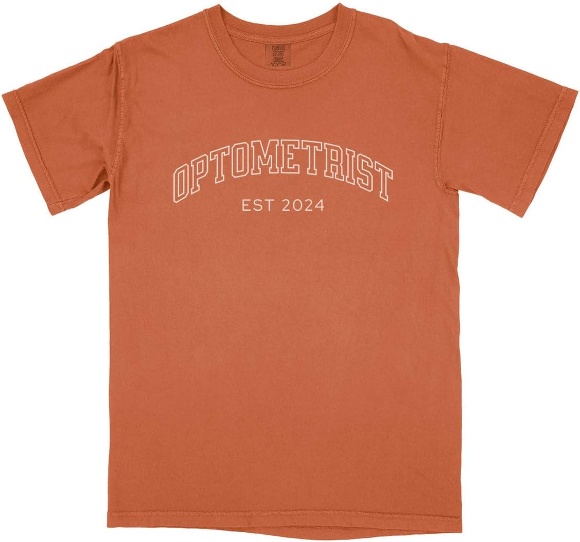 2024 Optometrist Comfort Colors Short Sleeve Tee Unisex - Yam