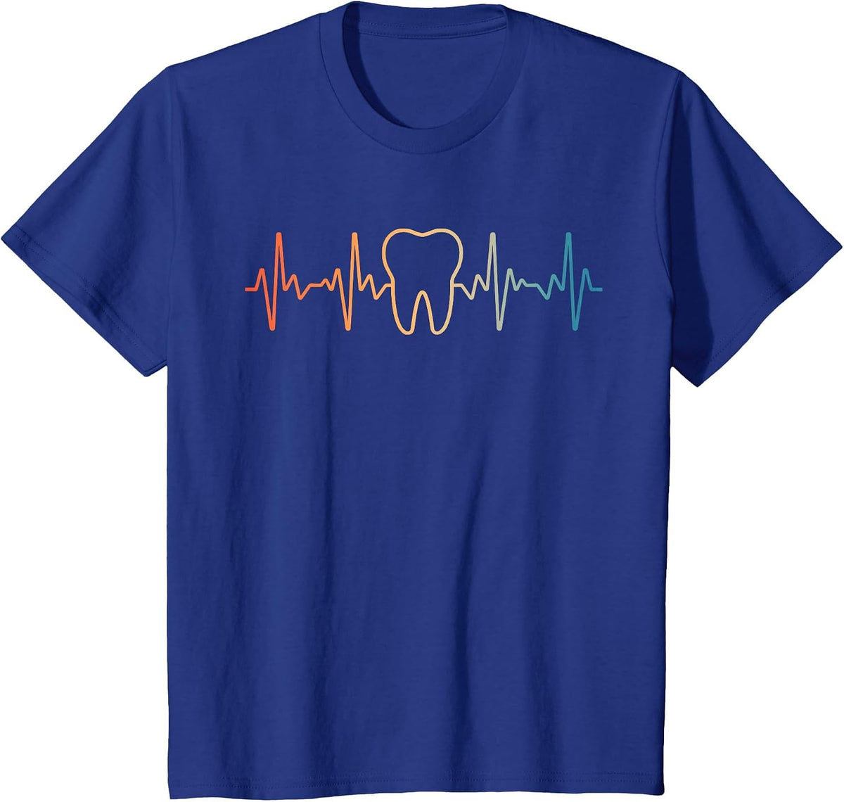 Funny Dental for Men Women Dental Hygienist Assistant Tooth T-Shirt - Royal Blue