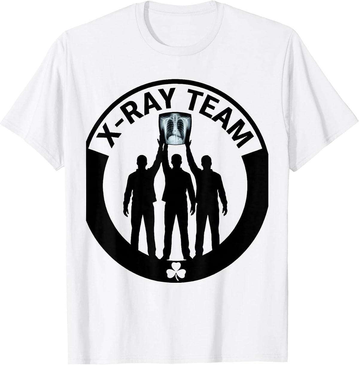 Men's X-Ray Team Radiology Tech Rad Tech X-Ray Technologist T-Shirt - White